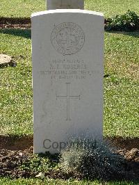Salonika (Lembet Road) Military Cemetery - Roberts, A E